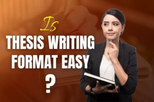 Thesis Writing Format